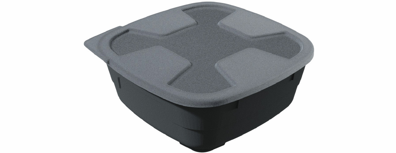 GoodBowl Big 5er Set 1,30 l / 185 x 185 x 76 mm anthrazit